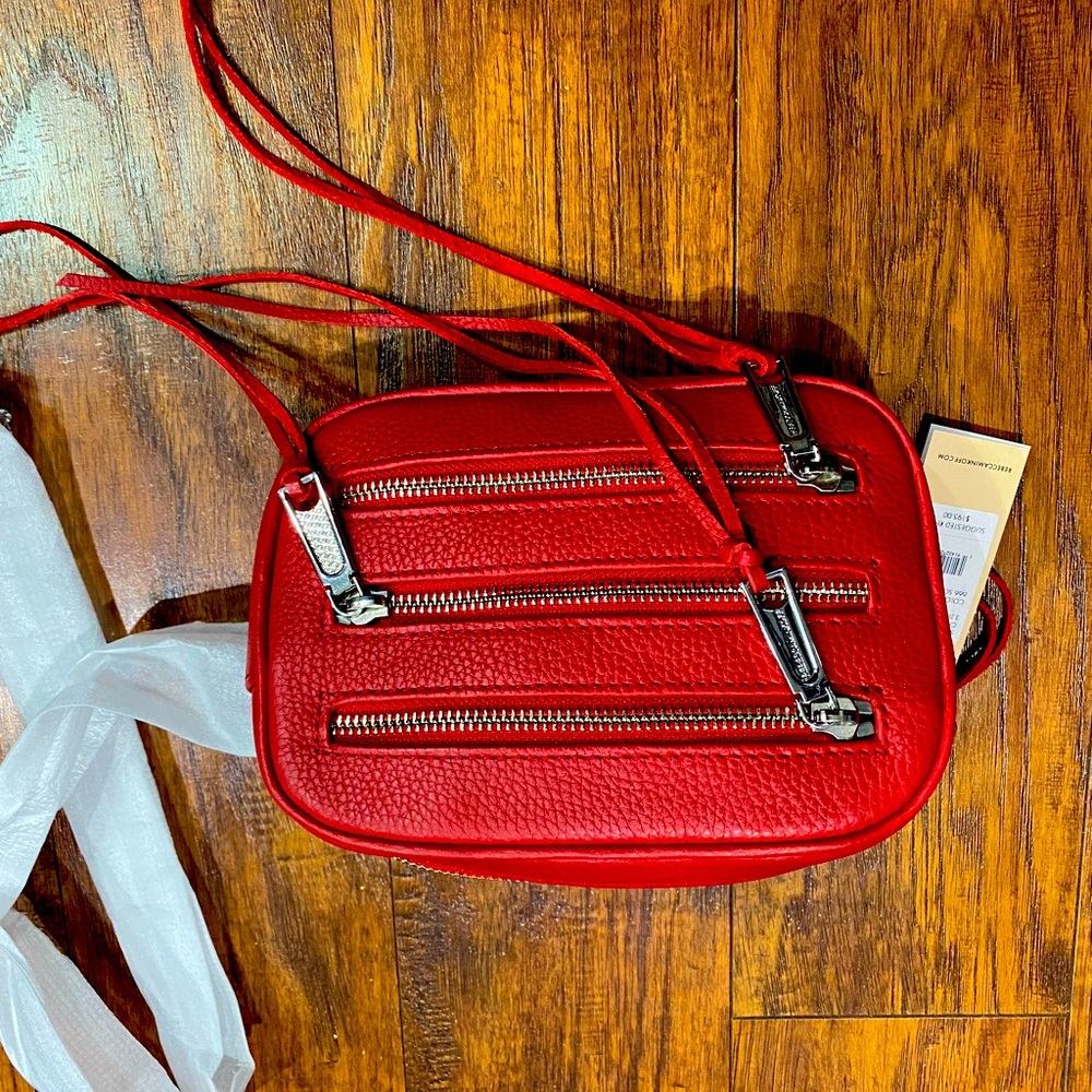 Rebecca minkoff NWT red leather belt bag